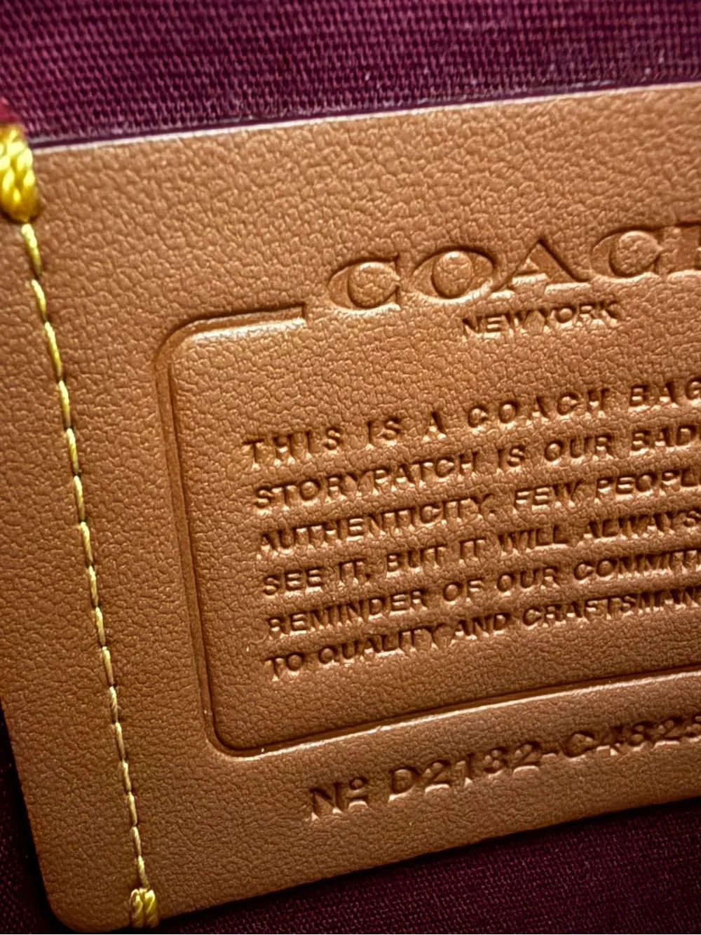 Coach shoulder hobo